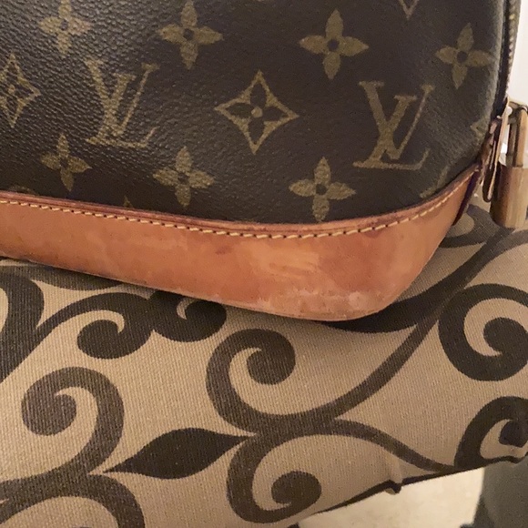 Louis Vuitton Monogram Alma Bag PM Brown Authentic - Picture 5 of 7